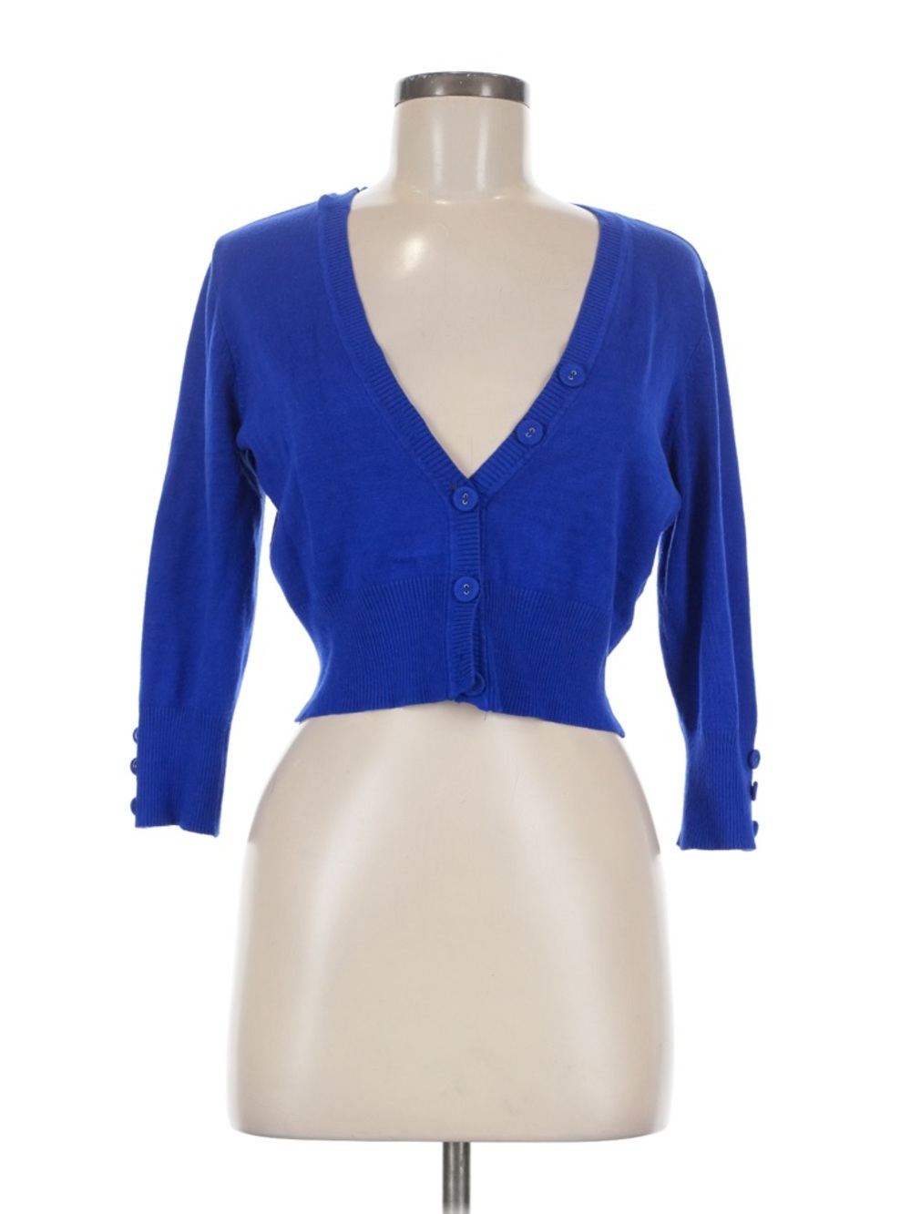 JohnPaulRichard Vibrant Cobalt Knit Top